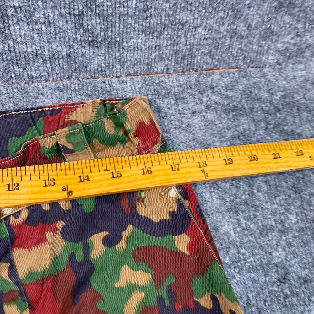 Swiss Military Alpenflage M70 Camo Cargo Field Pants Mens 30x30 Taz 83 Red Camo